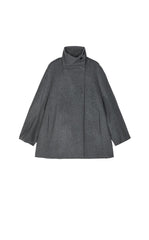 Coat / JNBY Convertible Collar Oversized Wool Blend Coat