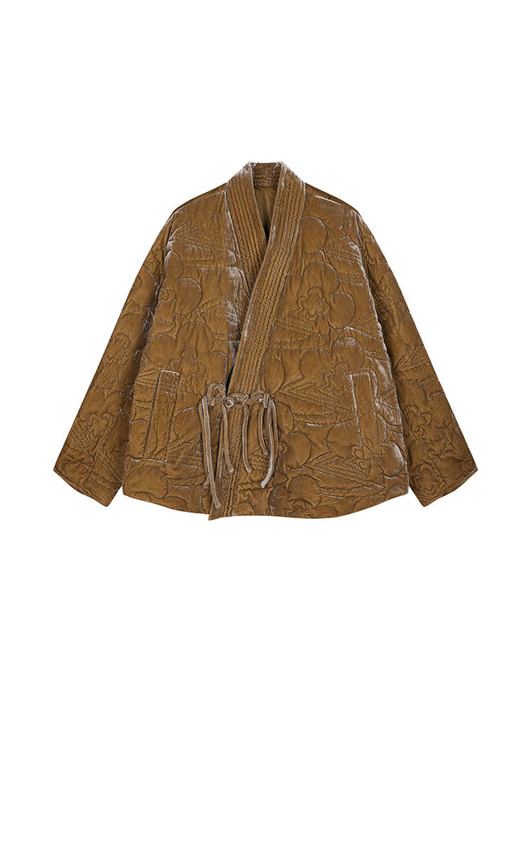 Down Coat / JNBY Oversized Cinched Mid-Length Down Coat