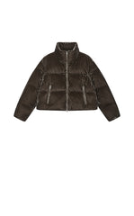 Down Coat / JNBY Stand Collar Velvet Texture Short Down Coat