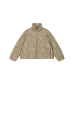 Down Coat / JNBY Quilted Stand Collar Short Down Coat