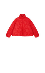 Down Coat / JNBY Quilted Stand Collar Short Down Coat