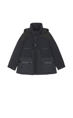 Down Coat / JNBY Oversized Mid-Length Panel Down Coat