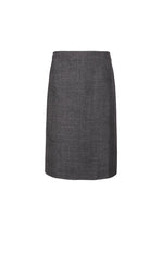 Skirt / JNBY Wool-Blend Embellished Midi Skirt