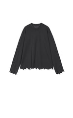 T-Shirt / JNBY Cut-Out Floral Long-Sleeve Tee