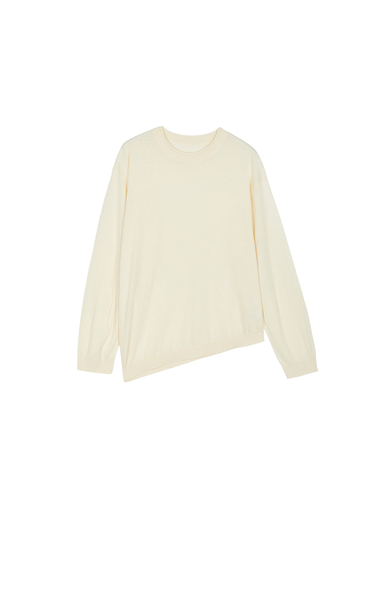 Sweater / JNBY Machine-Washable Merino Wool Pullover