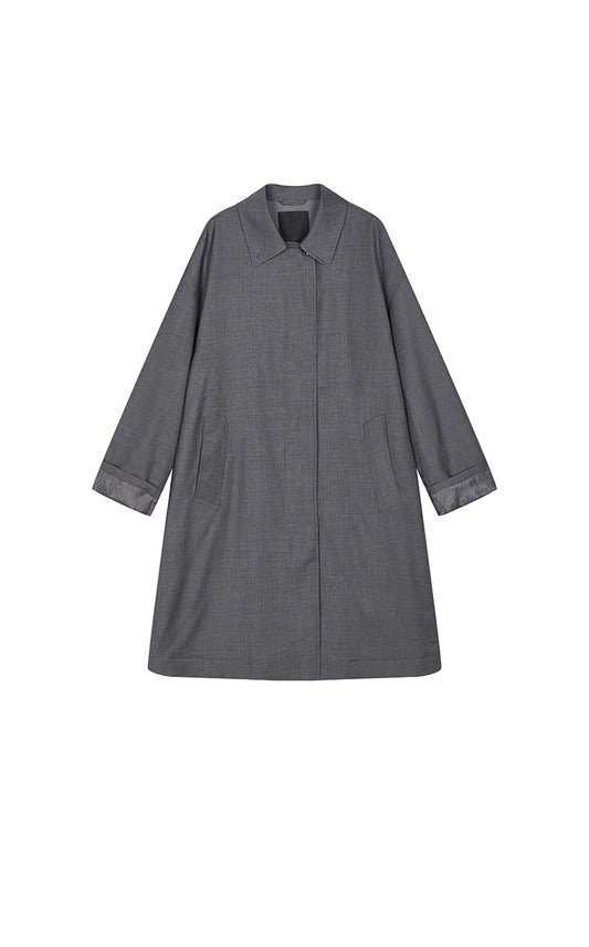 Trench Coat / JNBY Minimal Relaxed Raglan Long Trench