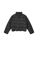 Down Coat / JNBY Oversized Lace-Trim Short Puffer