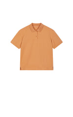 T-Shirt / JNBY Cropped Cotton Blend Polo Shirt