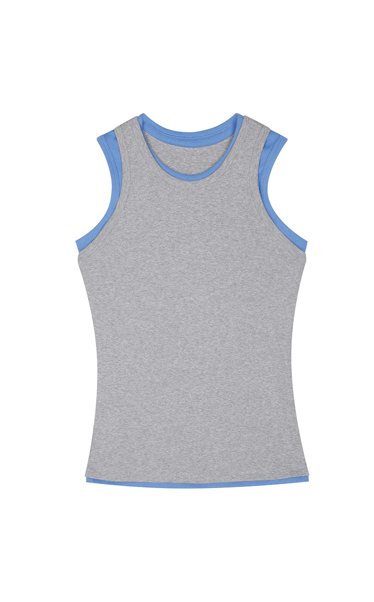 Tank Top / JNBY Layered Rib Tank Top