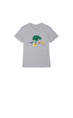 T-Shirt / JNBY Vegetable Print Cotton T-Shirt