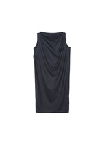 Dress / JNBY Wool Silk Draped Sleeveless Dress