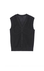 Vest / JNBY Washi Paper Blend Knit Vest