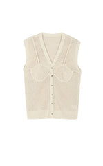 Vest / JNBY Washi Paper Blend Knit Vest