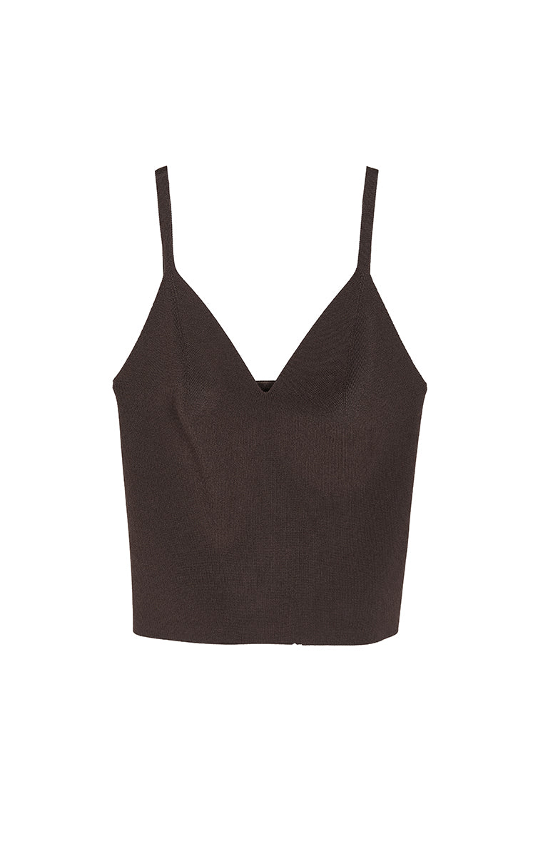Knit Top / JNBY V-Neck  Slim Knit Camisole
