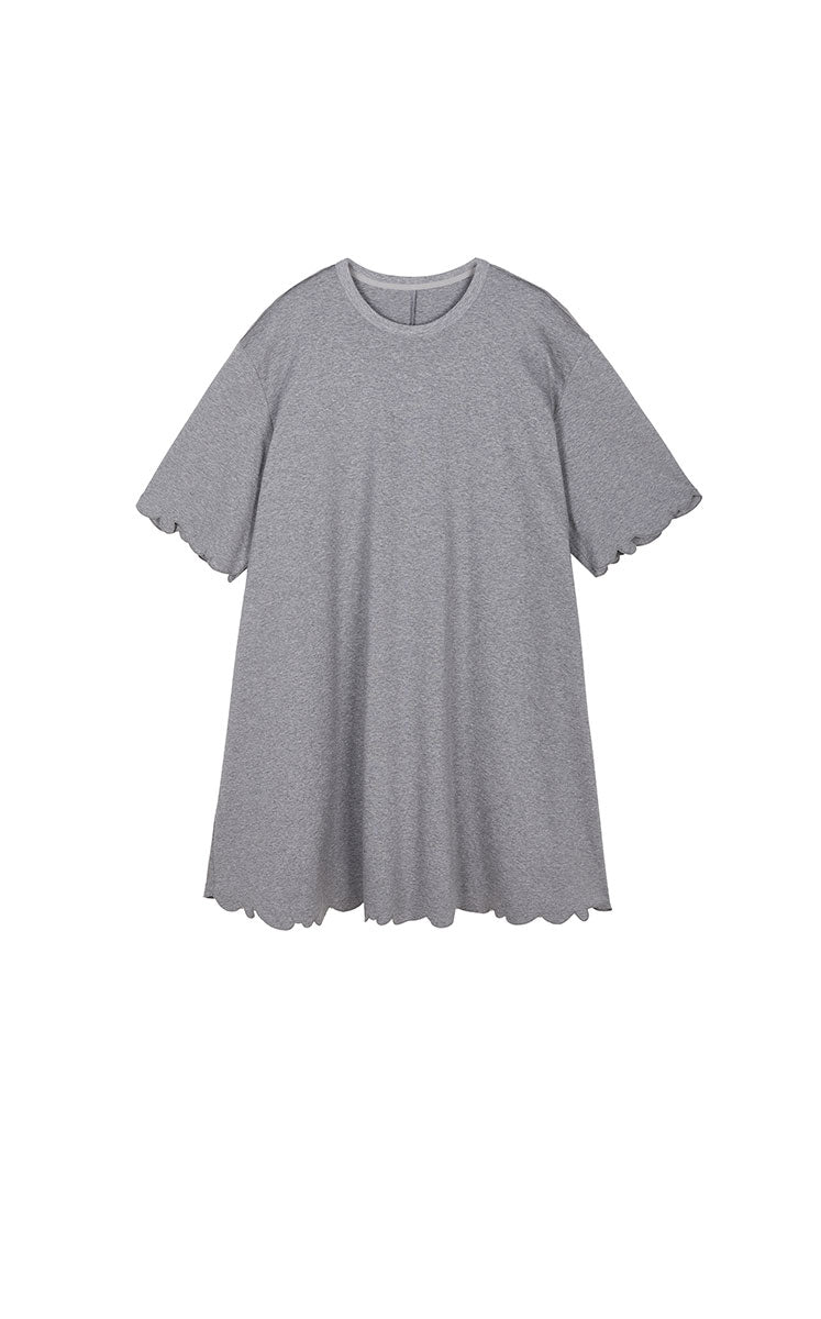 Dress / JNBY Cotton A-Line Short Sleeve Dress