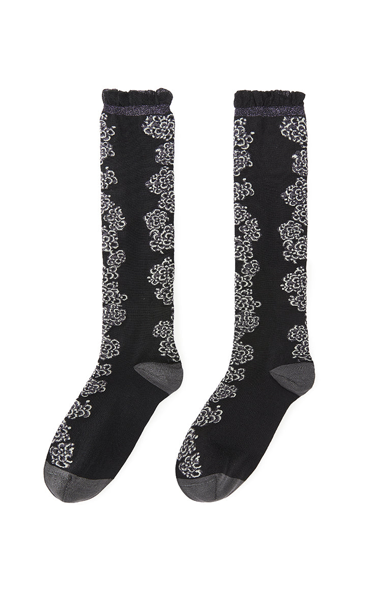 Socks / JNBY Silky High Crew Socks