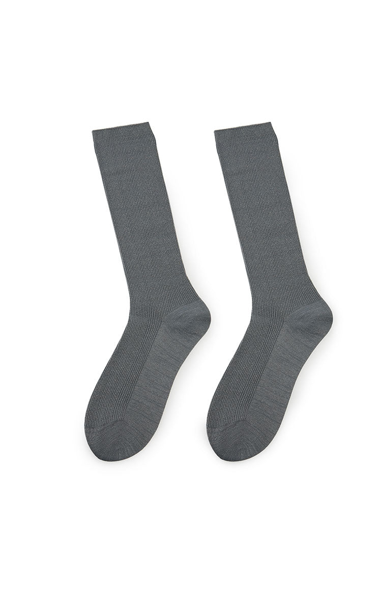 Socks / JNBY Mid-Calf Sheer Stripe Socks