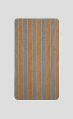 Bath Towels / JNBYHOME Color-Block Stripes Cotton Bath Towels