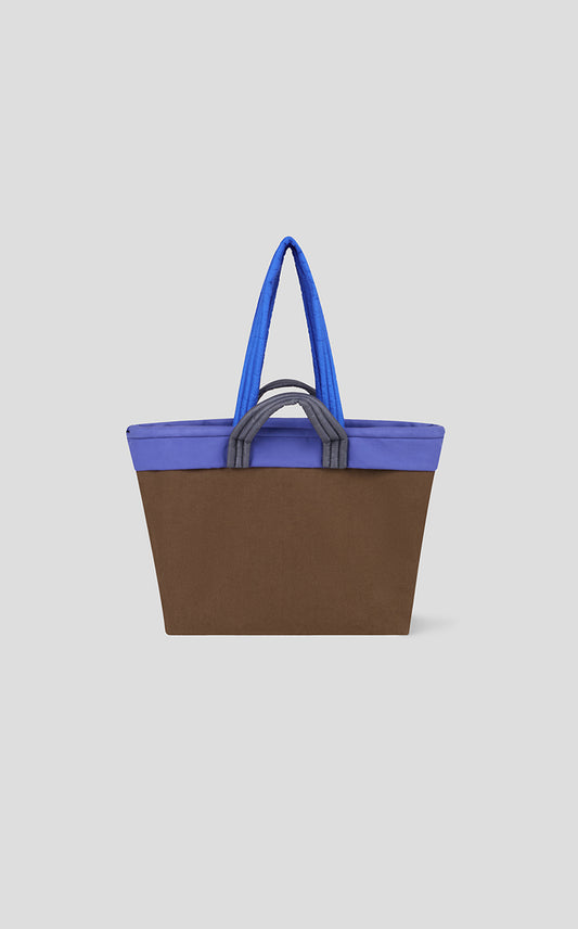 Bag / JNBYHOME Cotton Canvas Two-Tone Tote