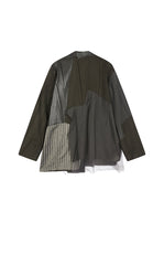 Blazer / JNBY Loose Pleated Wool-Blend Blazer