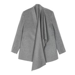 Coat / JNBY Loose Cashmere Wool Wrap Coat