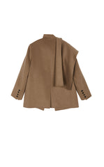 Coat / JNBY Loose Cashmere Wool Wrap Coat