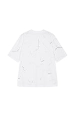 T-Shirt / JNBY Asymmetric Oversized Cotton Tee