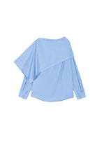 Shirt / JNBY Draped Poplin Long Sleeve Top