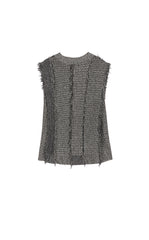 Sweater / JNBY Linen-Blend Relaxed Knit Vest