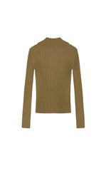 Sweater / JNBY Fitted Wool Blend Cropped Cardigan