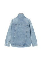 Jacket / JNBY Oversized Asymmetric Cut Denim Jacket