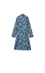 Coat / JNBY Floral Print Longline Trench Coat