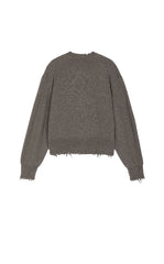 Sweater / JNBY Beaded Trim Cashmere-Wool Blend Cardigan