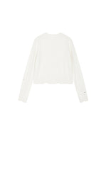 Sweater / JNBY Beaded Short Animal Fibers Cardigan