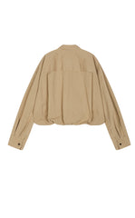 Jacket / JNBY Oversized Cotton Cropped Jacket