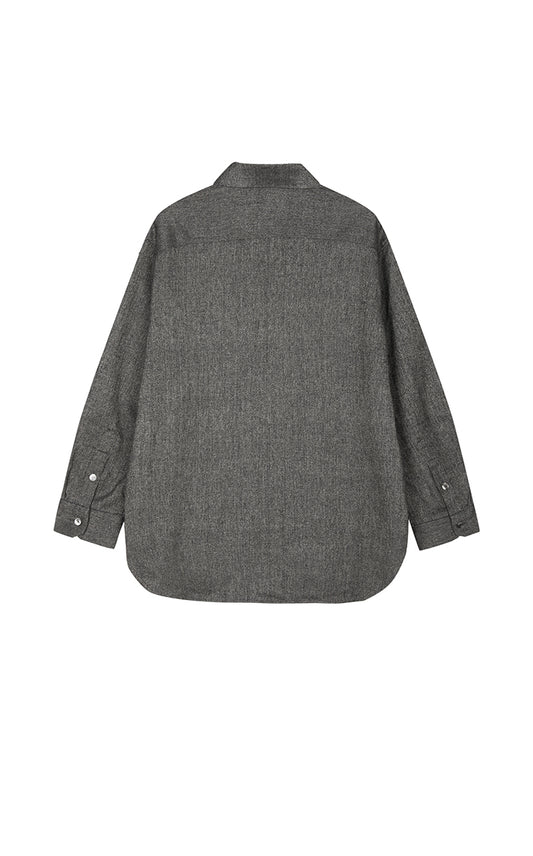 Jacket / JNBY Wool-Blend Herringbone Jacket