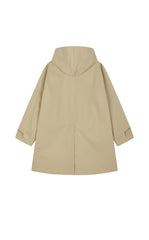 Trench Coat / JNBY Oversized A-Line Long Hooded Trench