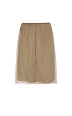 Skirt / JNBY Beaded Tulle Midi Skirt