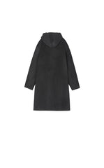 Coat / JNBY Longline Hooded Wool Blend Coat