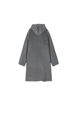 Coat / JNBY Longline Hooded Wool Blend Coat