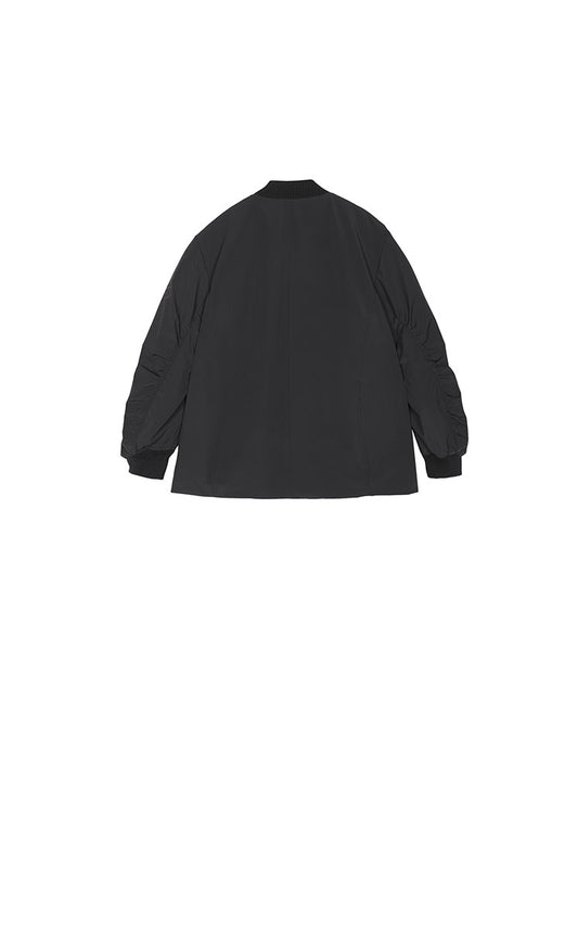 Down Coat / JNBY Lightweight Mid-Length Bomber Down Jacket