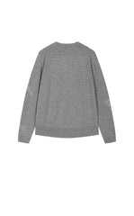 Sweater / JNBY Wool-Cashmere Ripple Crystal Embellished Pullover