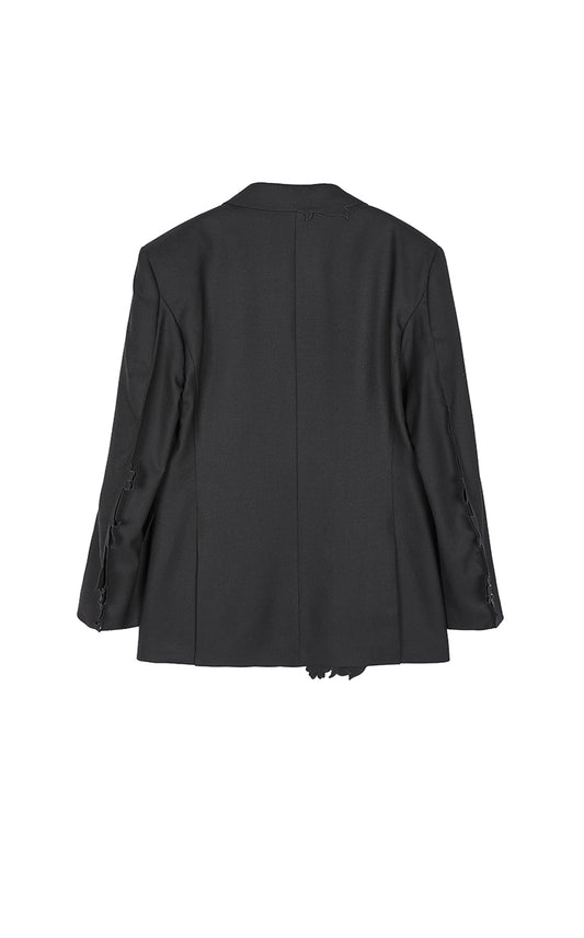 Blazer / JNBY Tailored Sculpted Cutout Floral Blazer