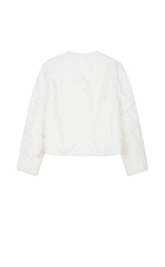 Down Coat / JNBY O-Shape Callarless Short Puffer