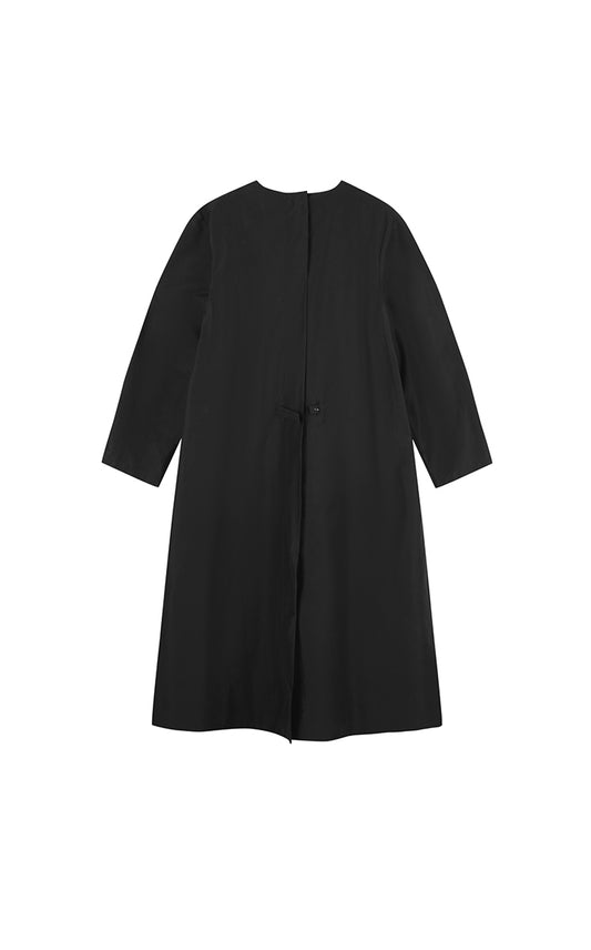 Dress / JNBY Loose A-Line Long Sleeve Dress