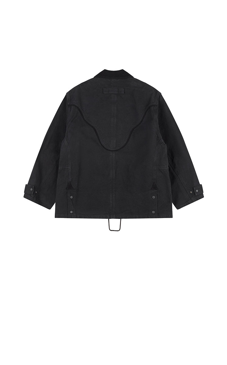 Jacket / JNBY Oversized Cotton Drawstring Jacket