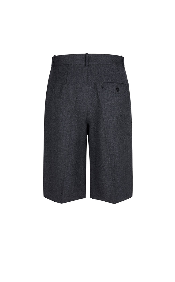 Pants / JNBY  A-Line Wool Fringe Cropped Pants