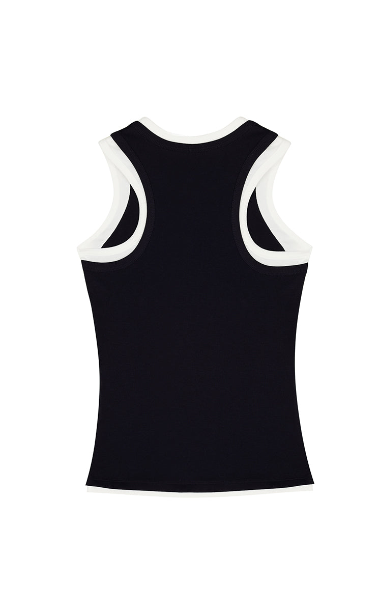 Tank Top / JNBY Layered Rib Tank Top
