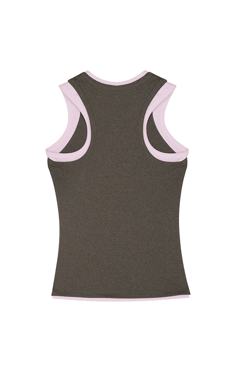 Tank Top / JNBY Layered Rib Tank Top