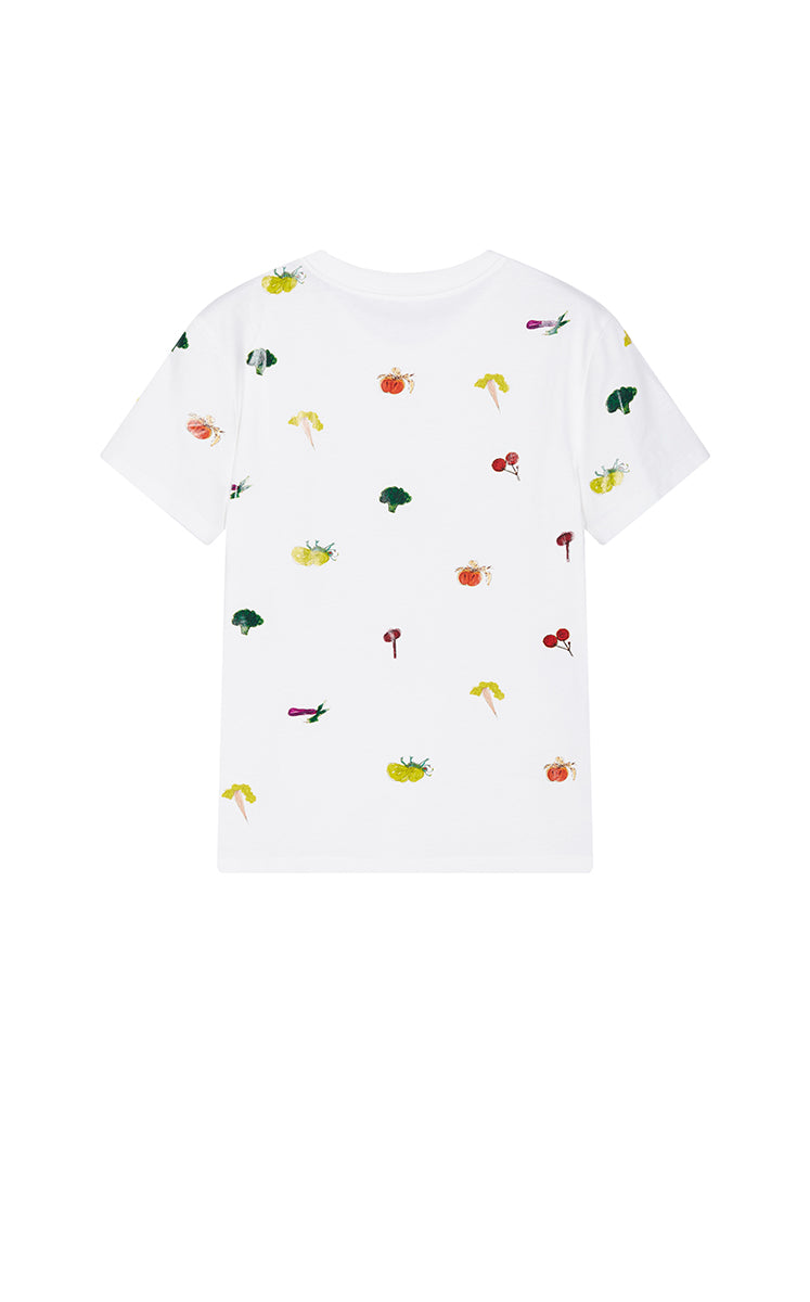 T-Shirt / JNBY Vegetable Graphic Cotton T-Shirt